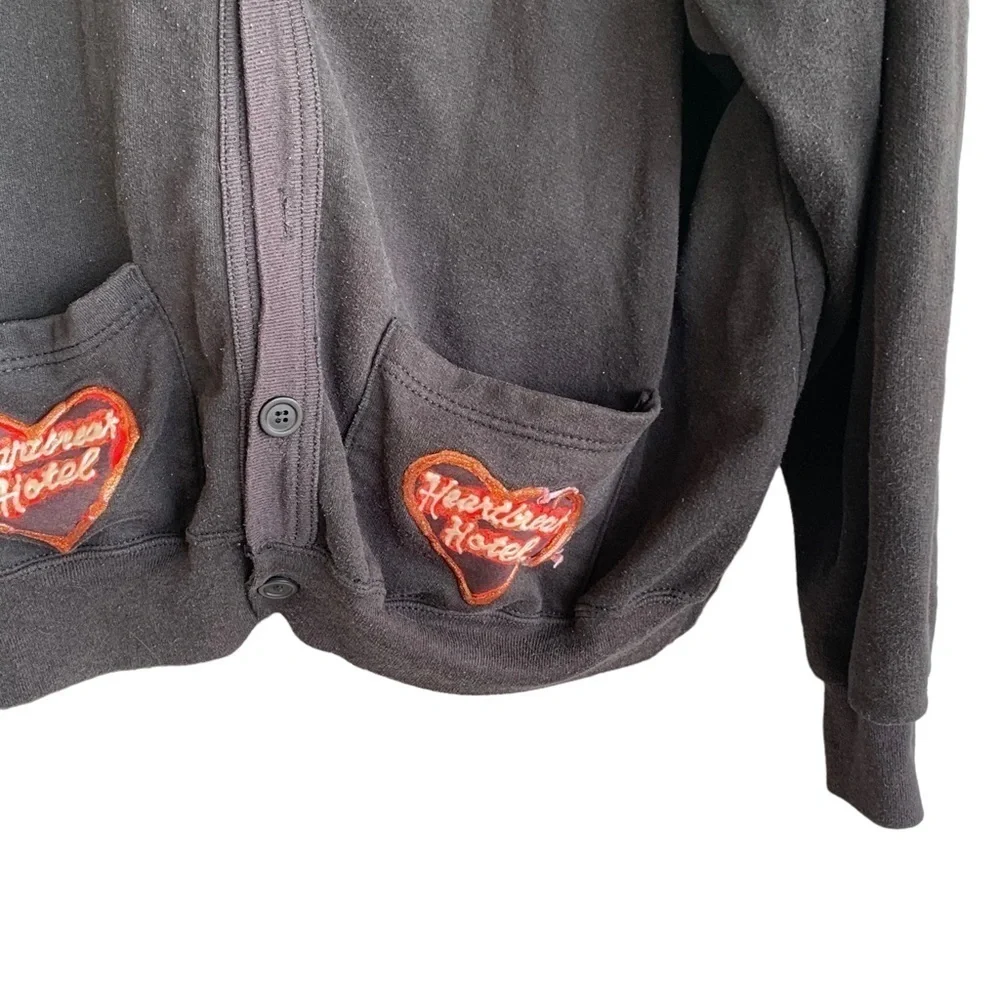 Vintage Elvis Presley Jailhouse Rock Puff Paint Cardigan Sweater Quitman USA - Picture 6 of 8